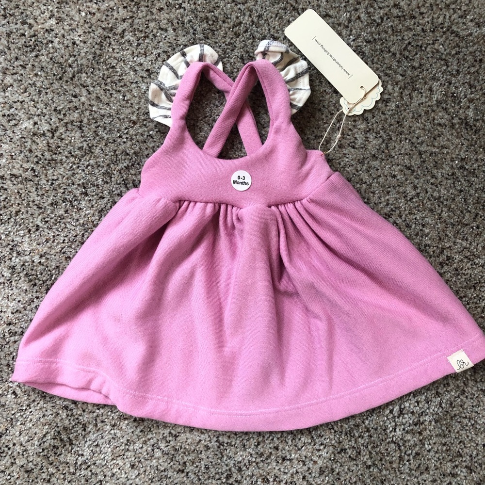 Lulu + Roo brand new cross back dress